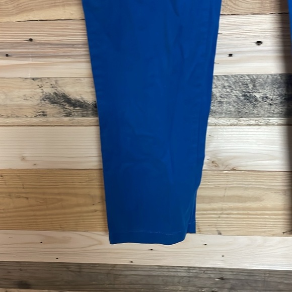 Banana Republic Girlfriend Fit size 4 Blue Chinos Tailored Fit with Pockets - Picture 6 of 11